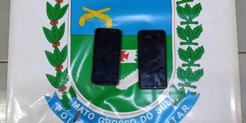 IVINHEMA: Polícia Militar prende suspeito e recupera dois celulares furtados