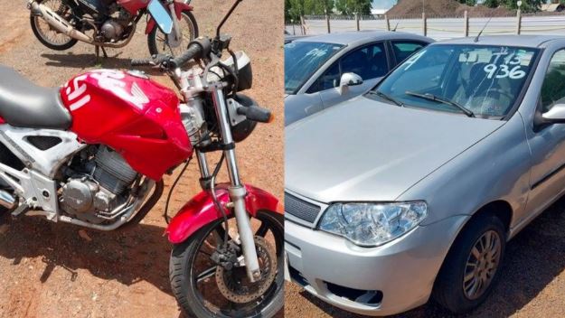 De Honda CBX a Fiat Siena, leilão com 62 lotes termina nesta sexta com lances a partir de R$ 987