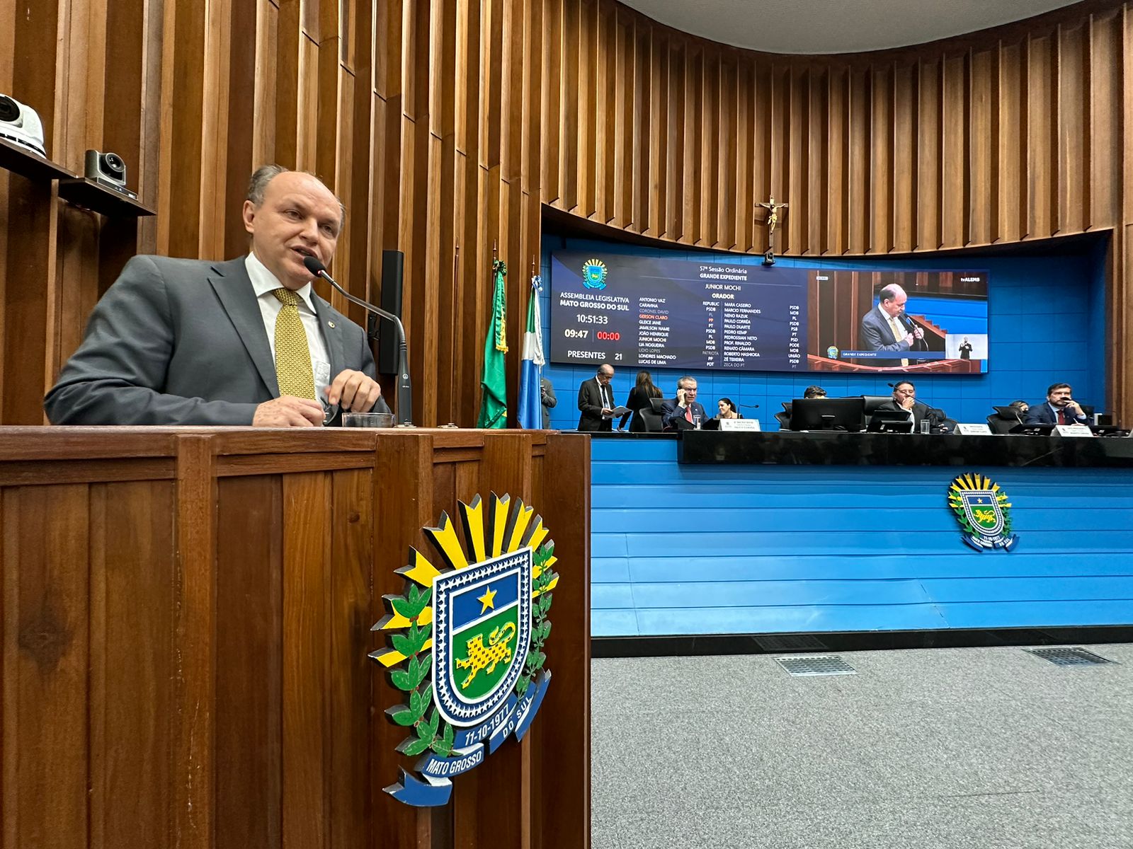 Deputado Júnior Mochi destaca avanços e conquistas do IFMS