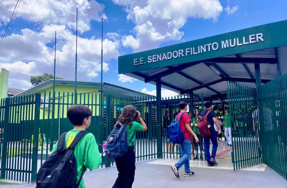 IVINHEMA: Escola Estadual Filinto Muller é a melhor nota do IDEB no Ensino Médio do MS