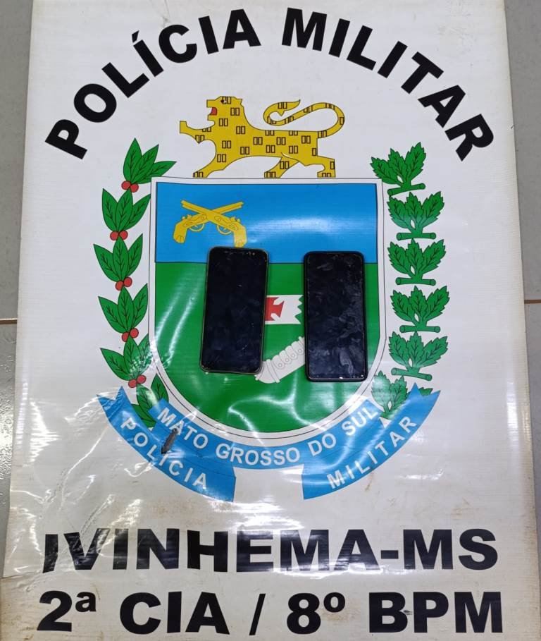 IVINHEMA: Polícia Militar prende suspeito e recupera dois celulares furtados