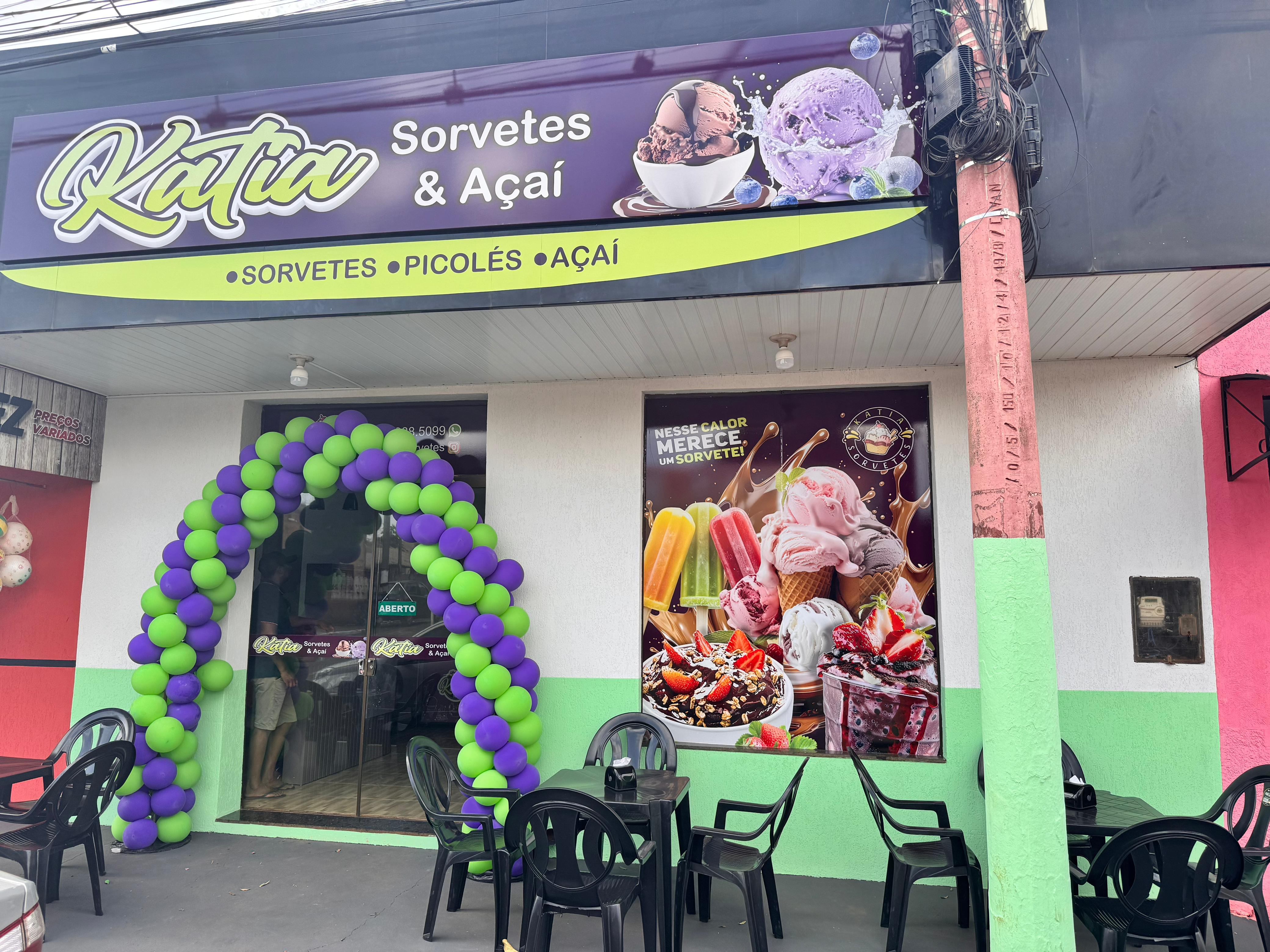 Confira como foi a inauguração da Katia Sorvetes e Açaí em Angélica