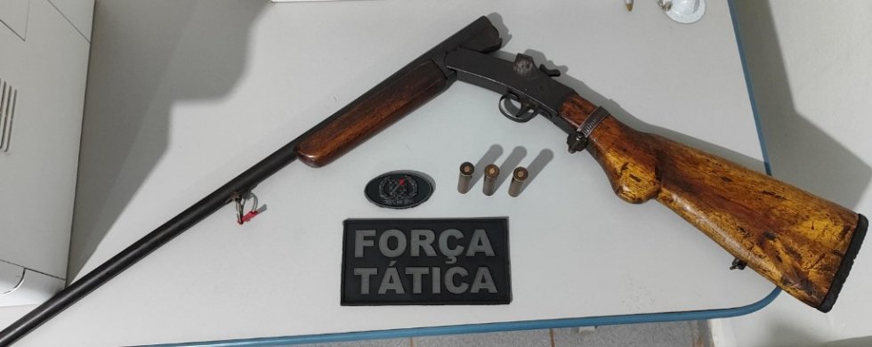 BATAYPORÃ: Polícia Militar prende homem por posse irregular de arma de fogo, sequestro e cárcere privado