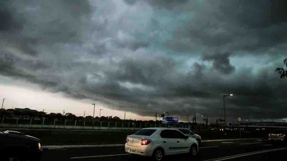 Inmet alerta para risco de tempestade em Ivinhema e várias outras cidades de MS