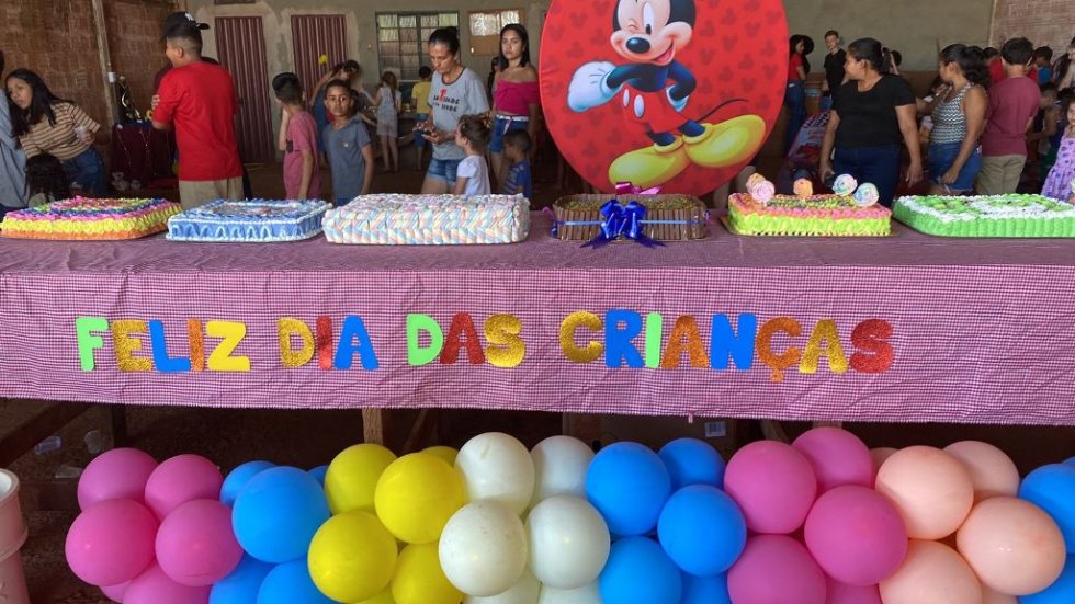 IVINHEMA: Crianças celebram o ‘Dia das Crianças’ no Bairro Triguenã com festa comunitária