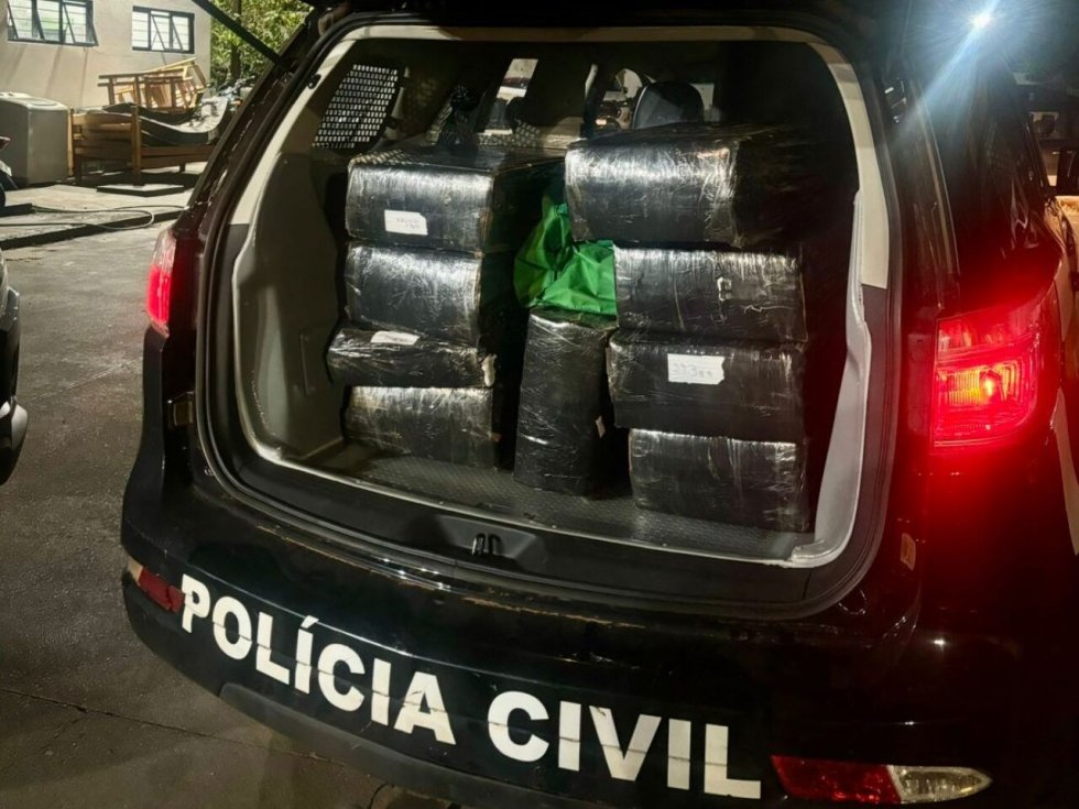 Homem é preso em Naviraí com 250 kg de maconha e munições