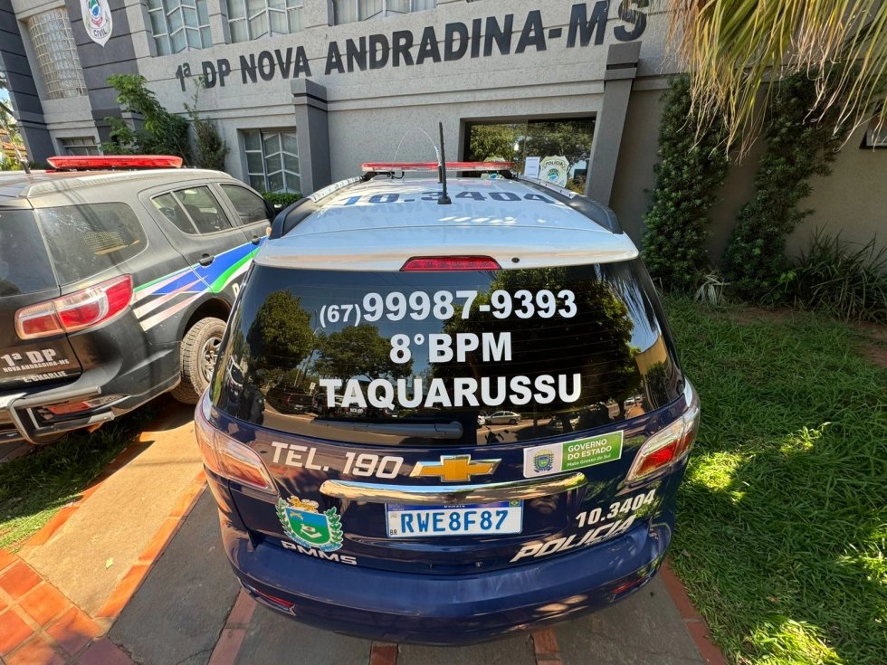 Jovem é preso em Taquarussu por descumprimento de medida contra a avó