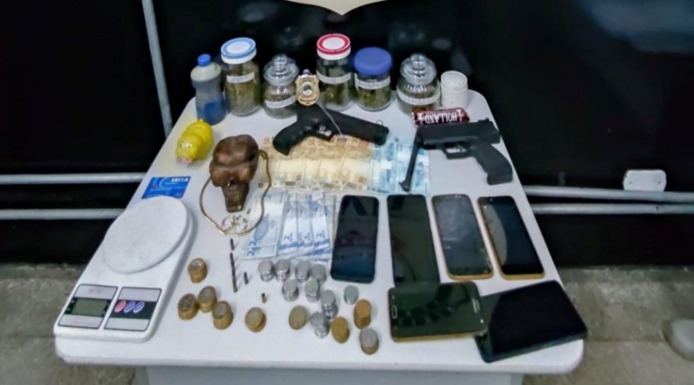 Polícia Civil fecha armazém de tráfico de drogas em assentamento em MS