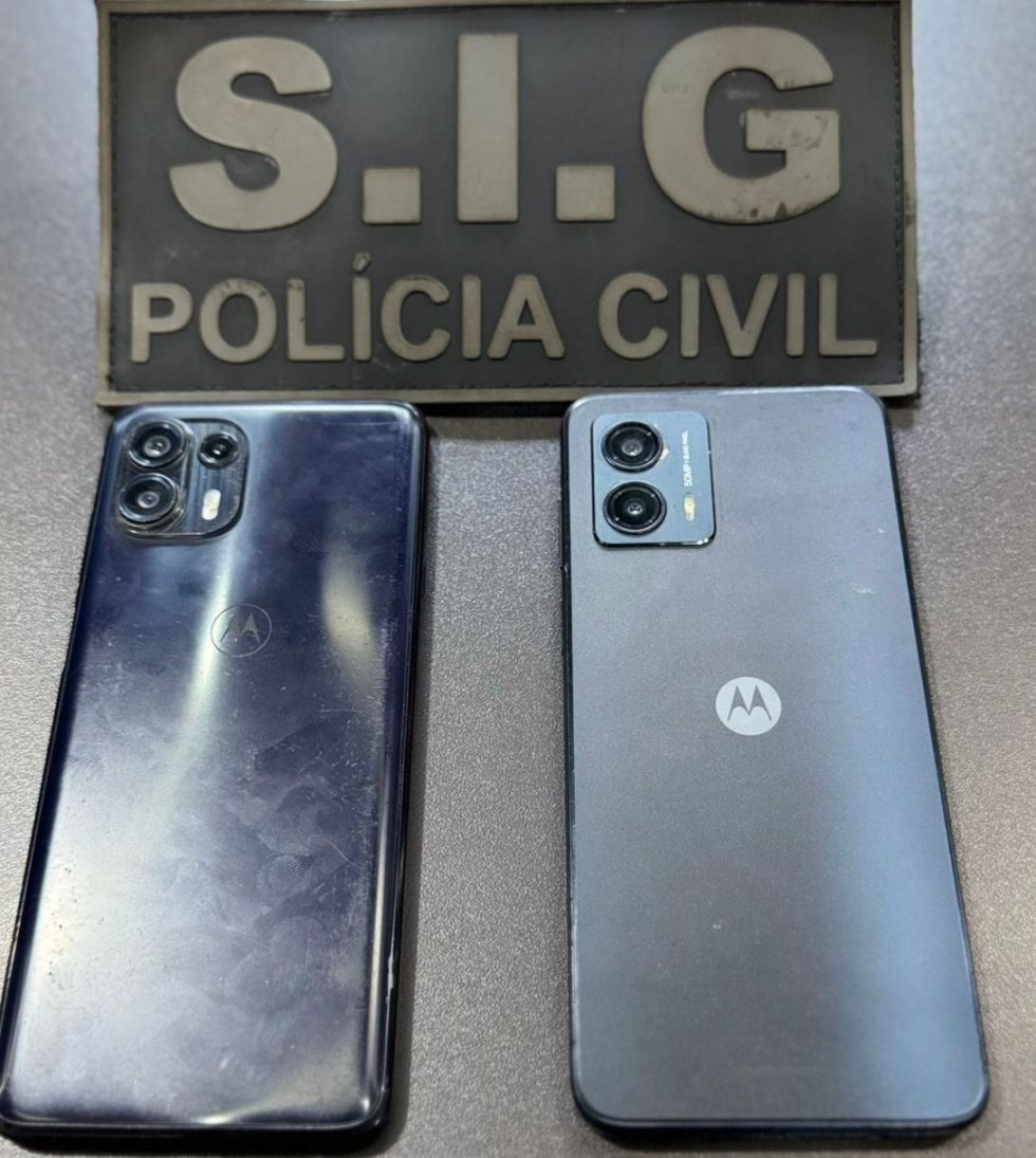 IVINHEMA: Polícia Civil recupera dois aparelhos celulares furtados e identifica suspeito de furto