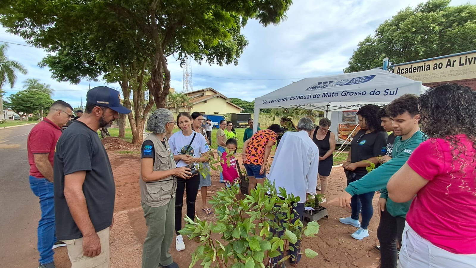 UEMS realiza evento de doação de mudas em Angélica