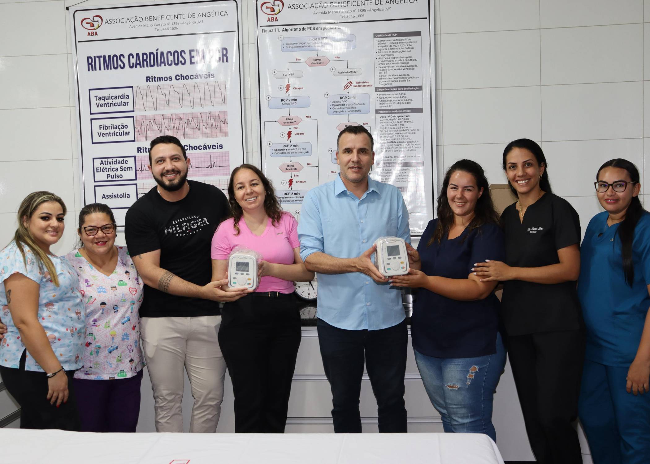 Associação Beneficente de Angélica Recebe Novas Bombas de Infusão entregues pela Prefeitura Municipal de Angélica.