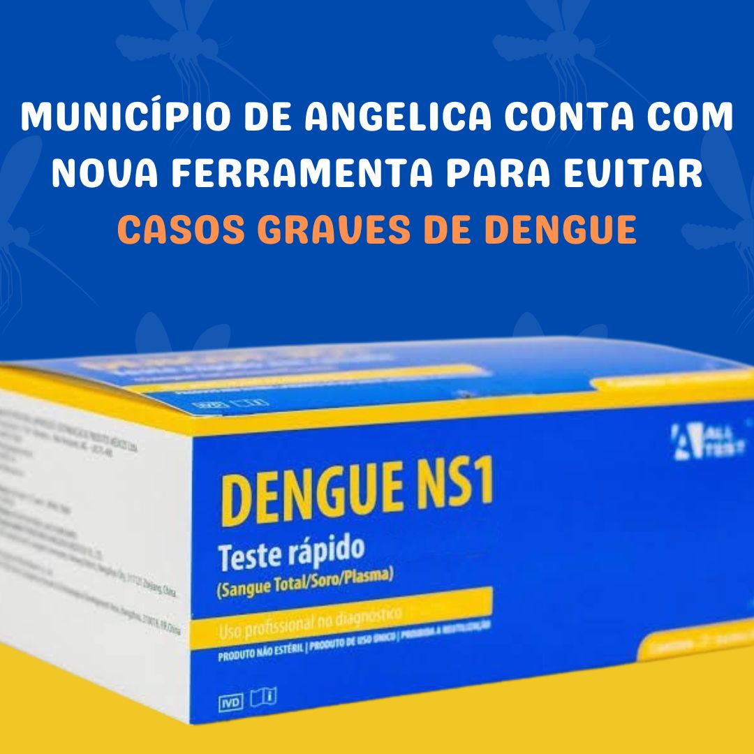 Município de Angelica conta com nova ferramenta para evitar casos graves de Dengue