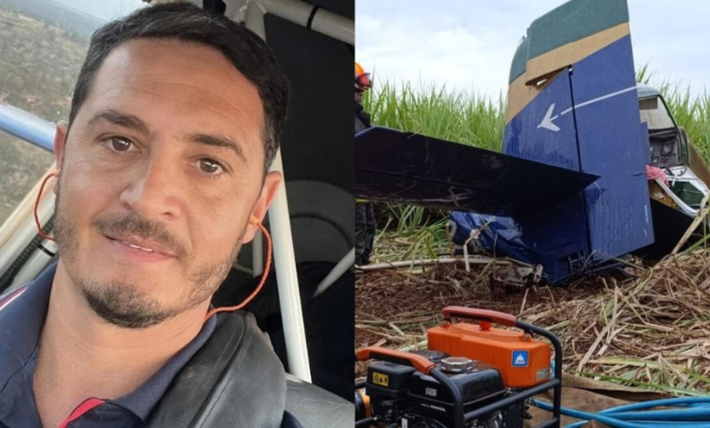 Queda da avião agrícola mata piloto Paulo Roberto Crispim em MS