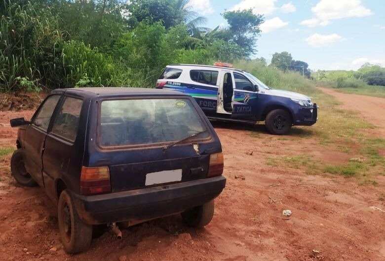 Veículo furtado é recuperado um dia após crime em MS